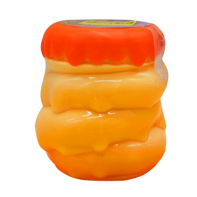 Флаффі слайм помаранчевий рус Dankotoys FLS-04-01