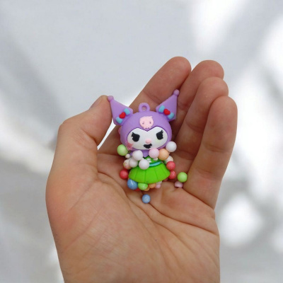 Слайм-антистрес аніме Куромі, з кульками (блакитний) MIC MS24-12-366