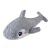 Дитяча м'яка іграшка "Акула" K15248(Grey) сірий, розмір 45 см