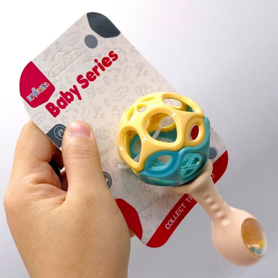 Брязкальце на планшеті р.20x5x10 см (РОЖЕВИЙ) YG Toys 3605