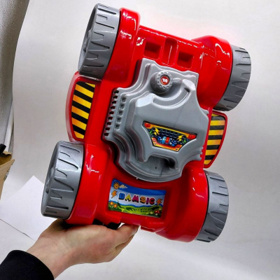 Набір дитячий  Газонокосарка з каскою (ЧЕРВОНА) Bamsic 5502