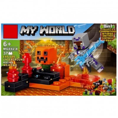 Дитячий конструктор "Minecraft" MG692-8, 37 деталей