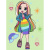 Картина по номерах Rainbow High Amaya Raine 30х40 см Ідейка KHO1236 Картина по номерах Rainbow High Amaya Raine 30х40 см Ідейка KHO1236