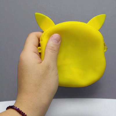 Сумочка дитяча Аніме. Пікачу (силікон) 12 см MIC Pikachu