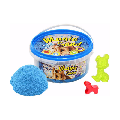 Кінетичний пісок Magic Sand, 350 г (блакитний) Starteg 370-2