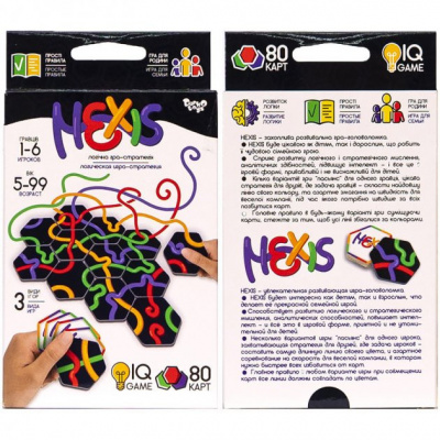 Настільна розважальна гра "Hexis" Danko Toys G-HEX-01-01 рос