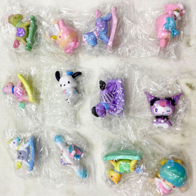 Фігурка-сюрприз аніме Sanrio, з коником, 6 штук MIC LZDH014-3