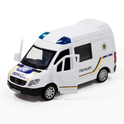 Машинка металева Mercedes-Benz Sprinter Поліція TechnoDrive 250294