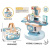 Набір лікаря, кошик-столик, 30 елементів Zeming Toys 8129