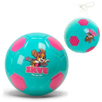Мʼяч гумовий, 20 см, Paw Patrol / Щенячий патруль, 110 гр (блакитний) MIC PP2514