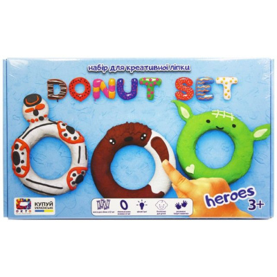 Набір для ліплення Donut Set Heroes Окто 70089