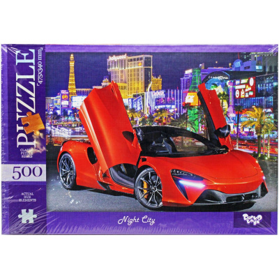 Пазли Червона машина 500 ел Dankotoys С500-15-01,02,03,04...12