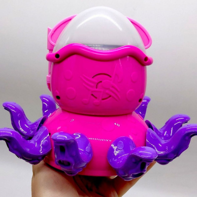 Восьминіг-дайвер на батарейках, в коробці (РОЖЕВИЙ) YG Toys ZR237