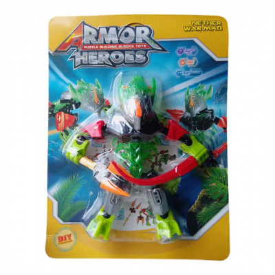 Робот-конструктор Armor Heroes (зелений) MIC F1707-8A