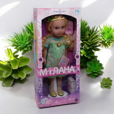 Лялька Мілана. На фестивалі краси”, ОЗВУЧУВАННЯ УКРАЇНСЬКОЮ МОВОЮ, 100 фраз, висота: 44 см, в коробці TK Group ML20910