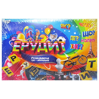 Настільна гра Ерудит (укр) Dankotoys DTG26-U