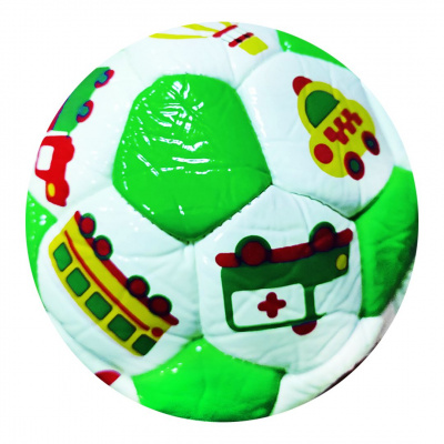 Мʼяч футбольний, дитячий (розмір 2), зелений MIC BT-FB-0237