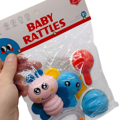 Набір брязкалець, в кульку 3 шт. р.23x17 см YG Toys D269