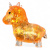 Антистрес жуйка-тягучка Єдиноріг 10 см (помаранчевий) MIC MS-24-11-98 Антистрес жуйка-тягучка Єдиноріг 10 см (помаранчевий) MIC MS-24-11-98