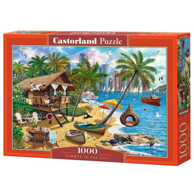 Пазли Літо у місті, 1000 елементів Castorland C-105045