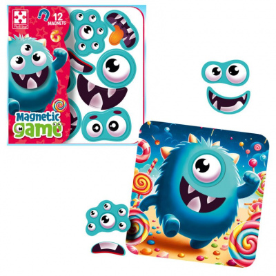 Гра розвиваюча Vladi Toys магнітна Емоції Монстрика (укр) Vladi Toys VT3220-02