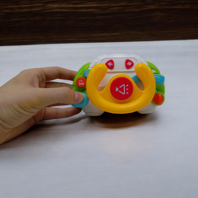 Інтерактивна іграшка Кермо, музика, зі світлом (бірюзова) Chimstar 503-17