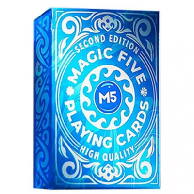 Гральні карти для демонстрації фокусів та трюків Magic Five – M5 Blue Deck Magic Five MF004
