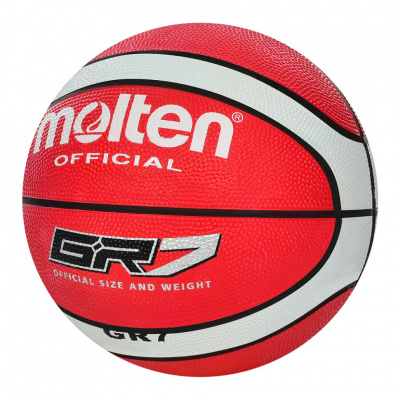 М'яч баскетбольний MS 3456(Red) діаметр 25,3 см, розмір 7, гума, 540-560 г, 12 панелей