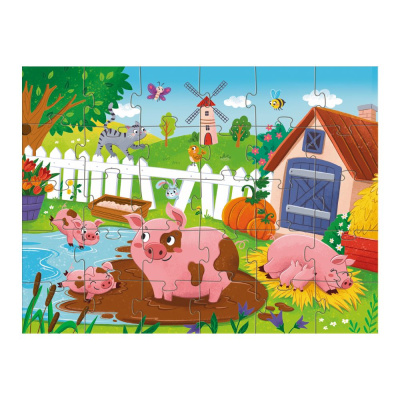 Пазл Поросята біля ставка 30 ел Dodo 300682