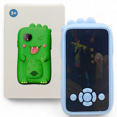 Інтерактивна іграшка KidPhone: Dino, блакитний MIC DINO