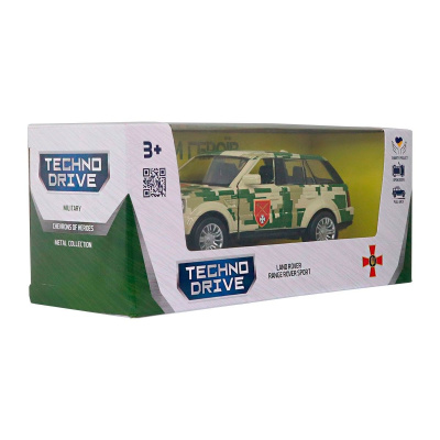 Автомодель серії Шеврони Героїв - Land Rover Range Rover Sport - ОК Захід TechnoDrive 250399UM