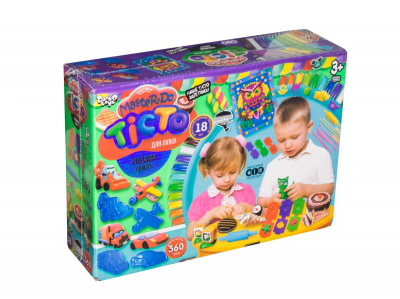 Тісто для ліплення Master Do, 18 кольорів Dankotoys TMD-03-05