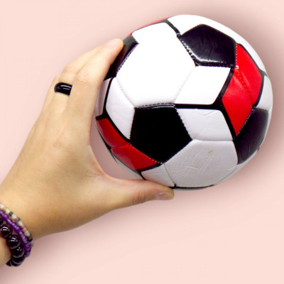 Мʼяч футбольний, дитячий (розмір 2), білий MIC BT-FB-0327