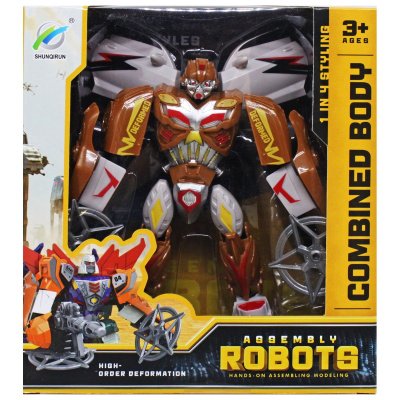 Робот пластиковий Combined body, вид 2 SHUNQIRUN 339-20