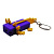 3D Брелоки MINECRAFT / МАЙНКРАФТ AXOLOTL/ АКСОЛОТЛЬ KEYCHAIN, 3D друк OYTOY 01004120