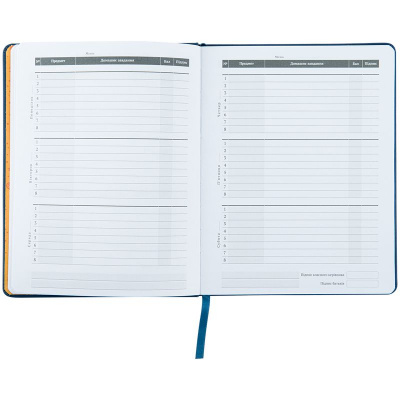 Щоденник шкільний, тверда обкл. PU, Space skate Kite K22-264-2