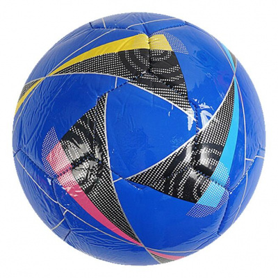 Мʼяч футбольний №2, матеріал PVC (синій) MIC C70136