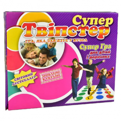 Гра Супер Твістер (укр) Strateg 379