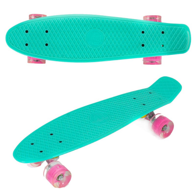 Пенні борд Best Board, бірюзовий MiC 6060