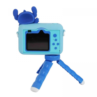 Фотоапарат роз’єм Type C, слот для TF карти, фронтальна та основна камери, звуки, ігри, чохол, штатив, у валізі MIC EC999-3C