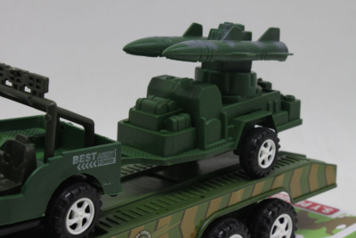 Трейлер-автовоз військовий Military truck MIC SY-871E