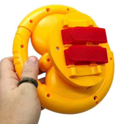 Кермо музичне на батарейках КОТИК (ЖОВТИЙ) Kai Che Ia 2192E-48-13/15