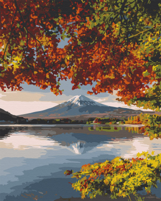 Картина за номерами. Art Craft Фудзіяма восени 40х50 см 10574-AC