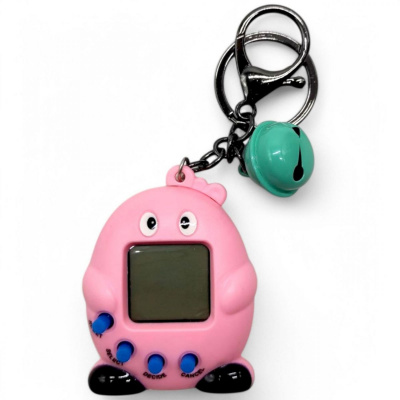 Електронна гра Penguin Pet Тамагочі, брелок (рожевий) MIC LZ8801