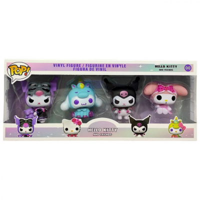 Набір вінілових фігурок Sanrio: Hello Kitty and Friends 4 штуки, висота: 6 см MIC 8921