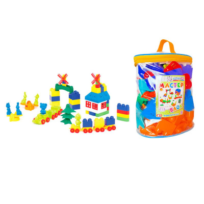 Конструктор Майстер-Блок 93 деталі Colorplast 1-027