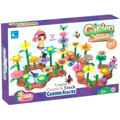 Конструктор Garden Building квіти 144 (детали) Ci Jing CJ-2023