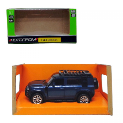 Машинка Автопром Land Rover Defender (блакитний) Автопром 4356