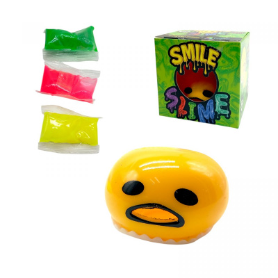 Вязка маса Smile Slime (ЗЕЛЕНИЙ) Danko toys SS-01-01,02,03