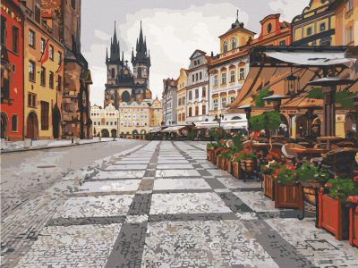 Картина за номерами. Art Craft Старе місто 40х50 см 11221-AC